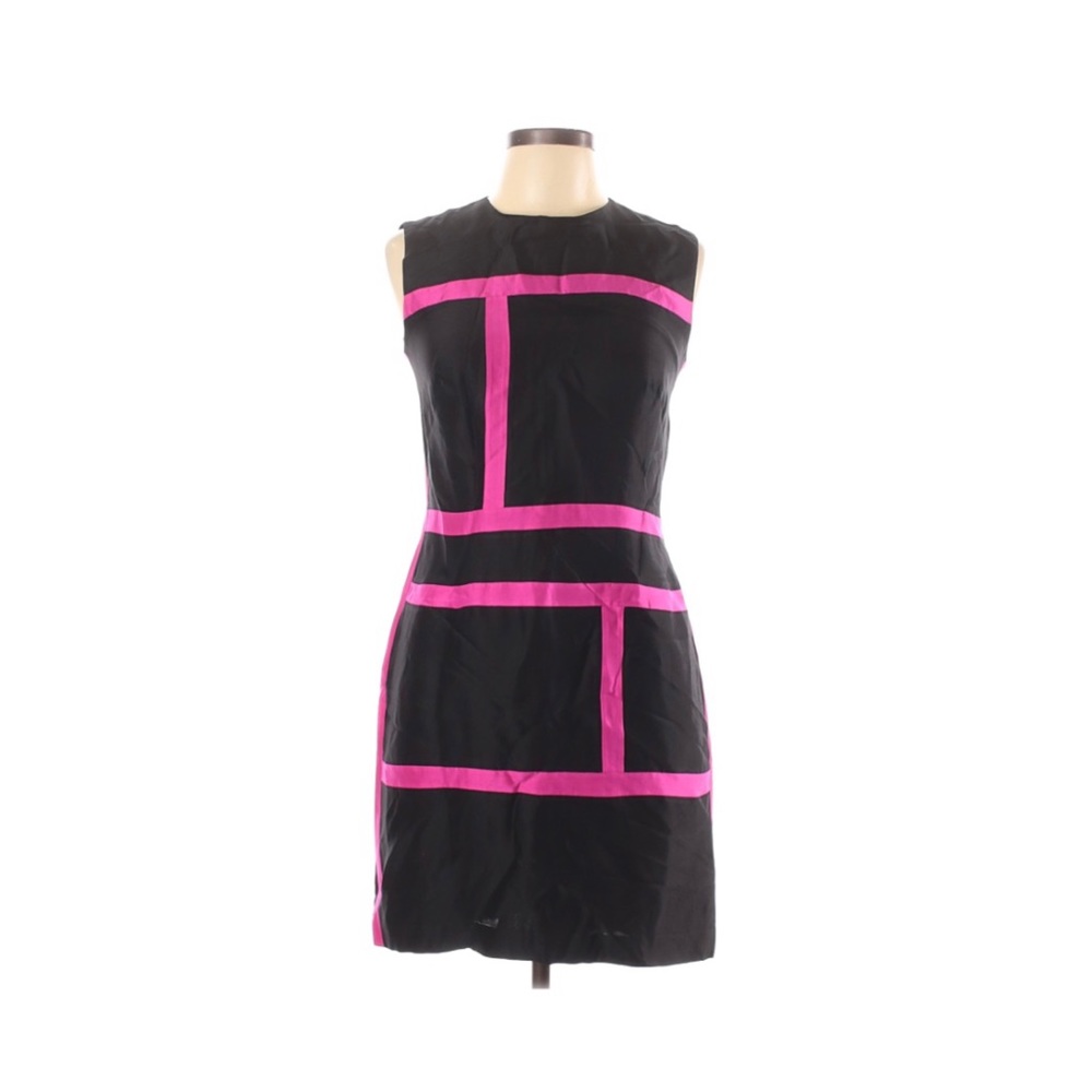Martin Grant Paris Black & Pink Casual Dress